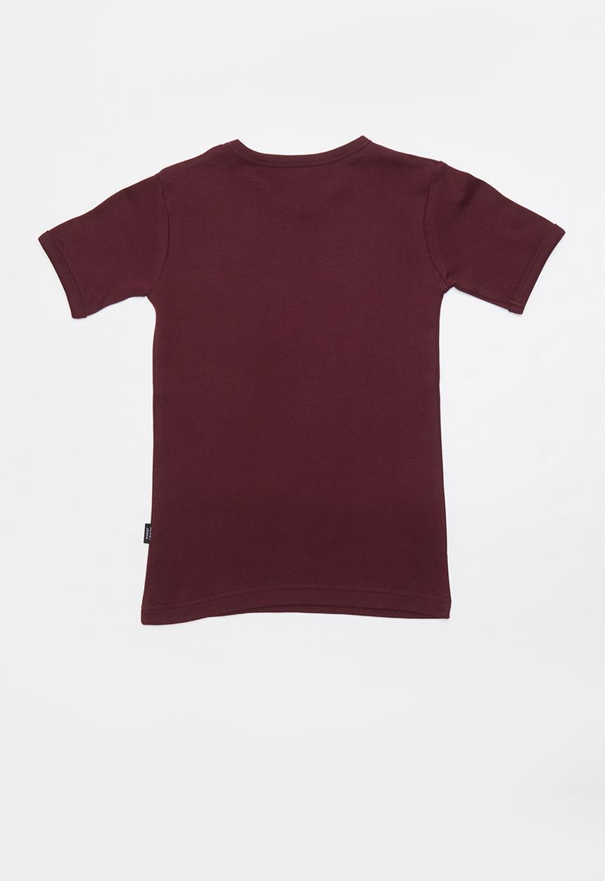 SOVIET - Bolt evo short sleeve muscle tee - burgundy