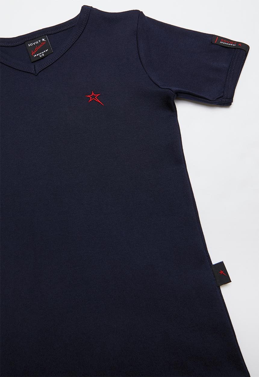 SOVIET - Bolt evo short sleeve muscle tee - navy