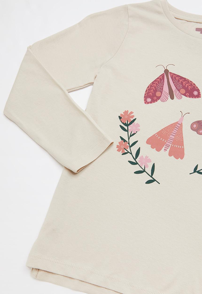Cotton On - Penelope long sleeve tee - beige