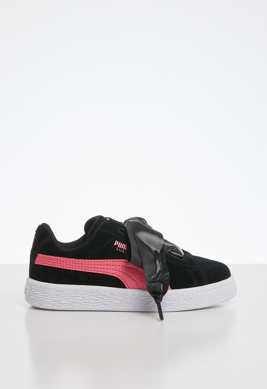 PUMA - Suede heart circles ps puma - black