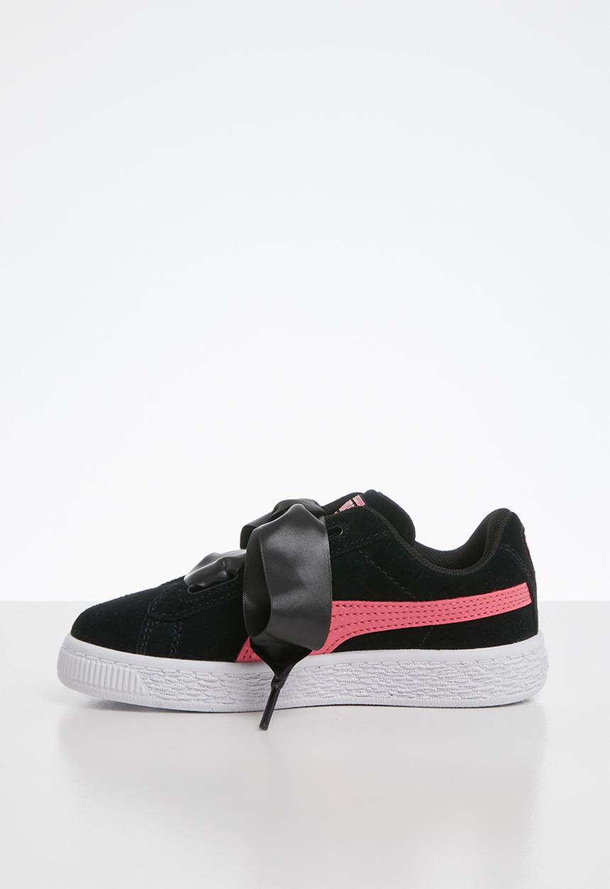 PUMA - Suede heart circles ps puma - black