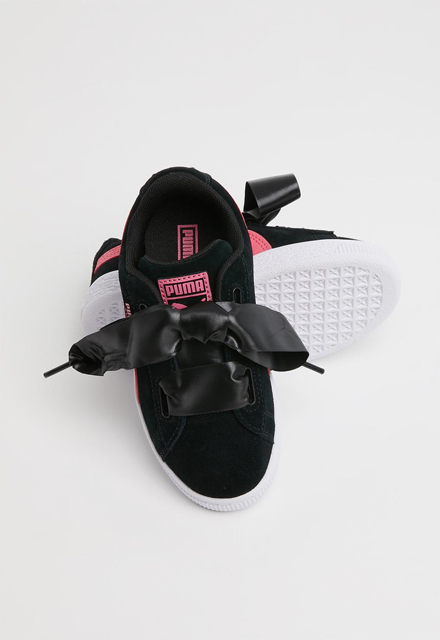 PUMA - Suede heart circles ps puma - black