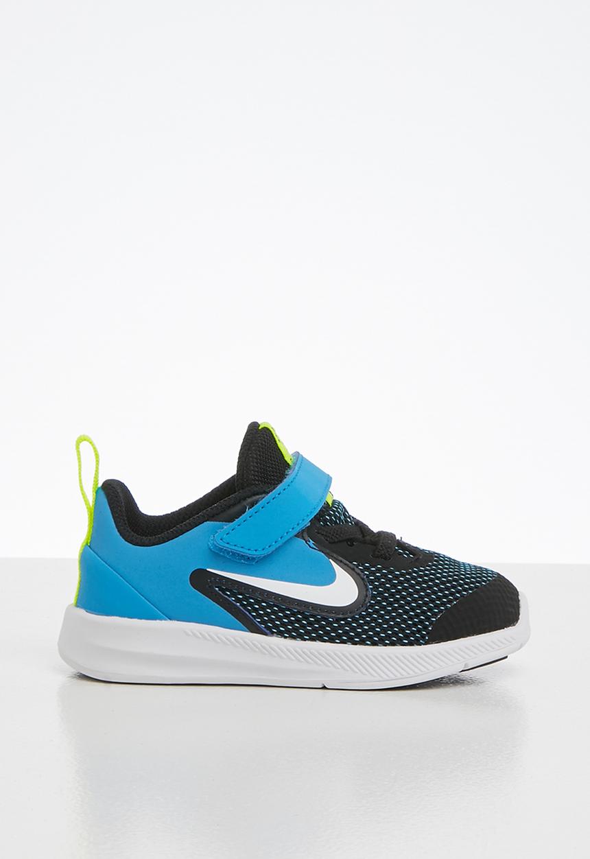 Nike - Nike downshifter 9 - black/white lazer blue 