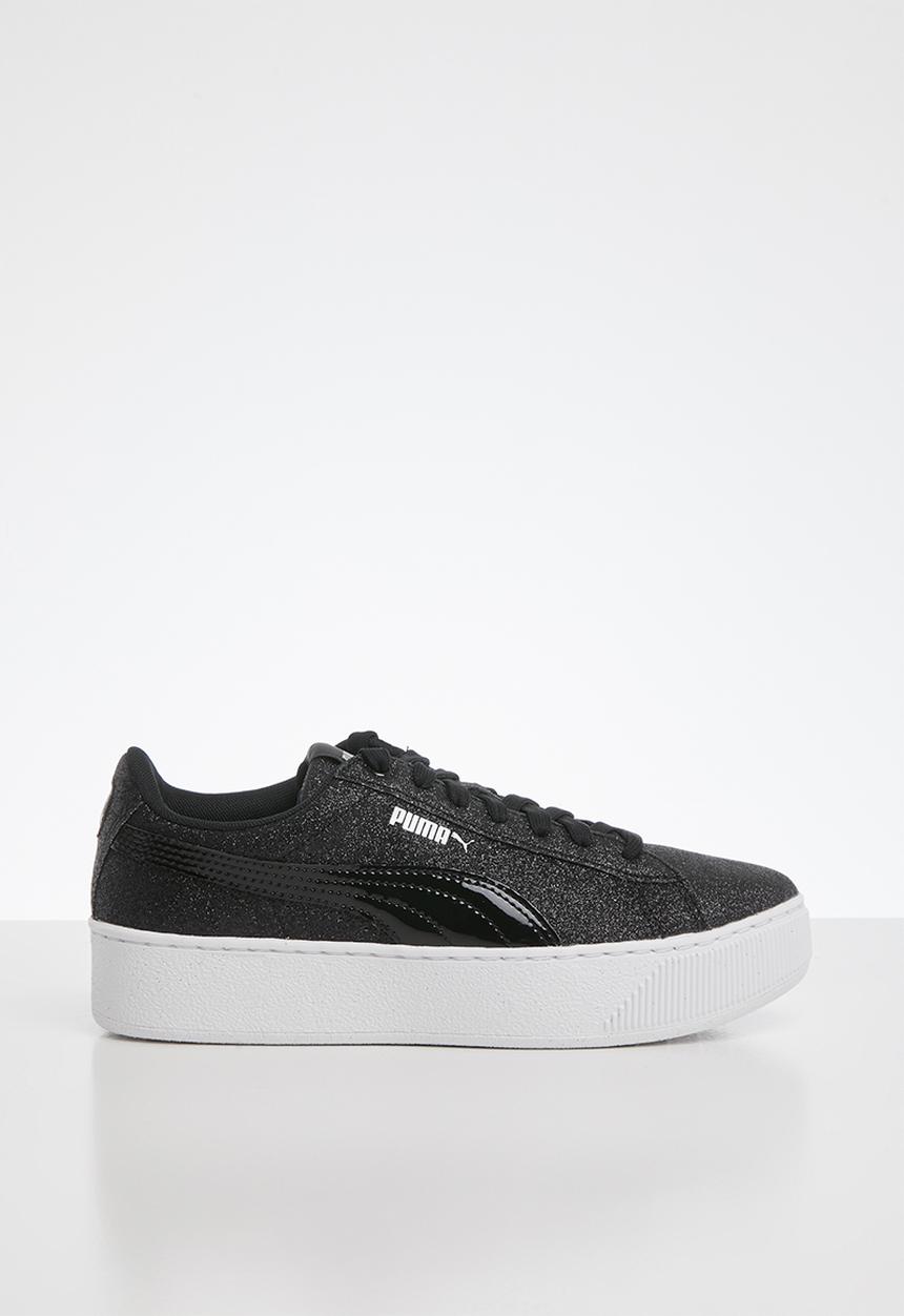 PUMA - Puma vikky platform glitz junior - black