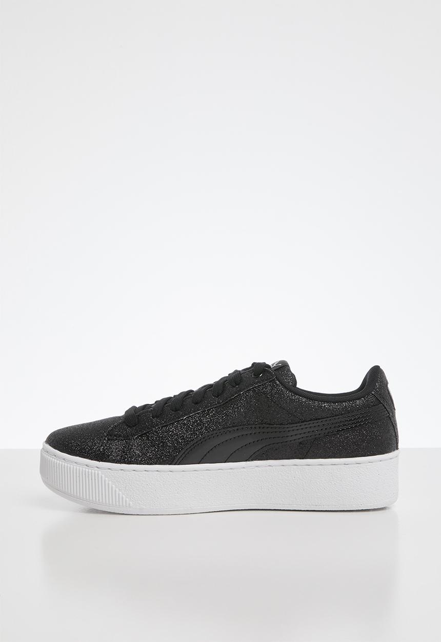 PUMA - Puma vikky platform glitz junior - black