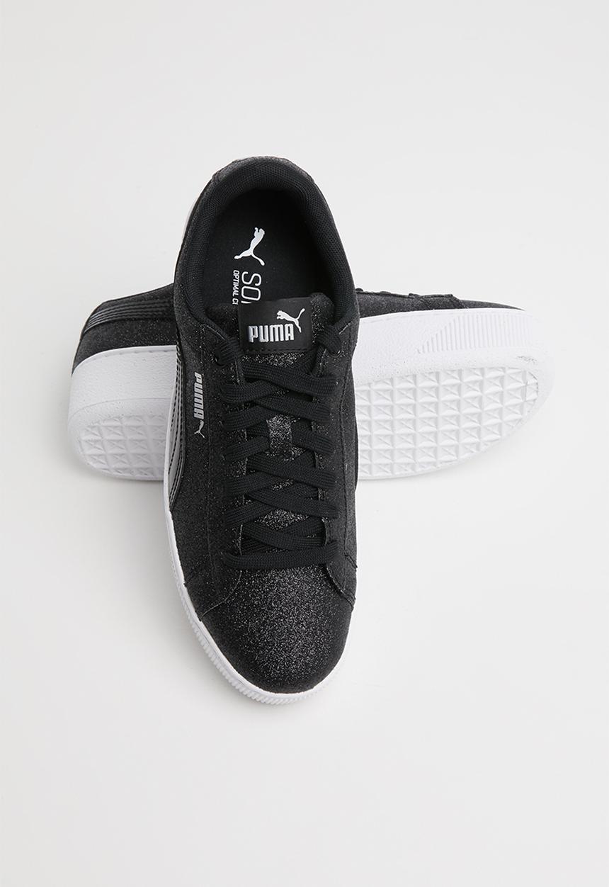 PUMA - Puma vikky platform glitz junior - black