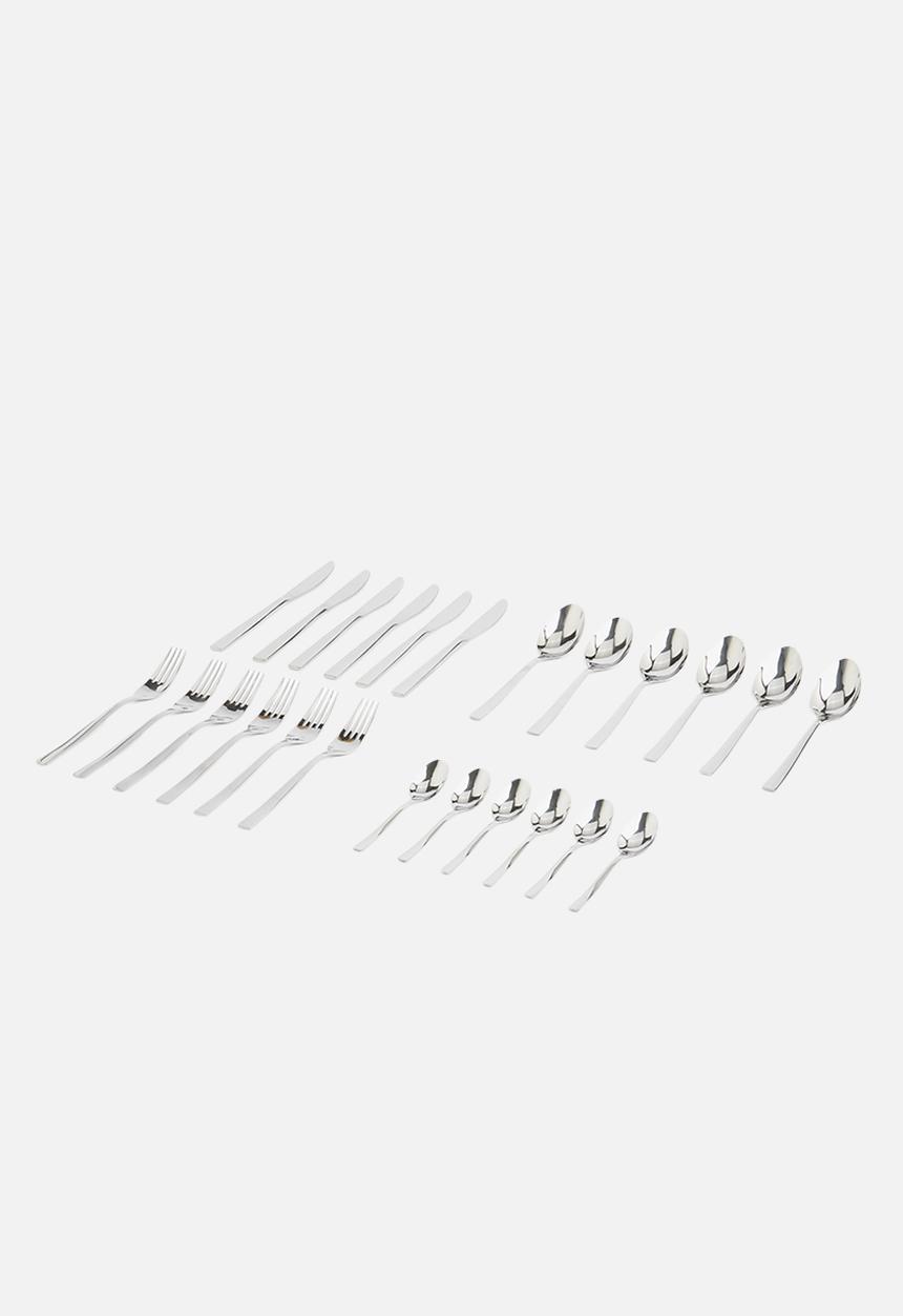 Nicolson Russell - Bella casa tortellini 24pce cutlery set - silver