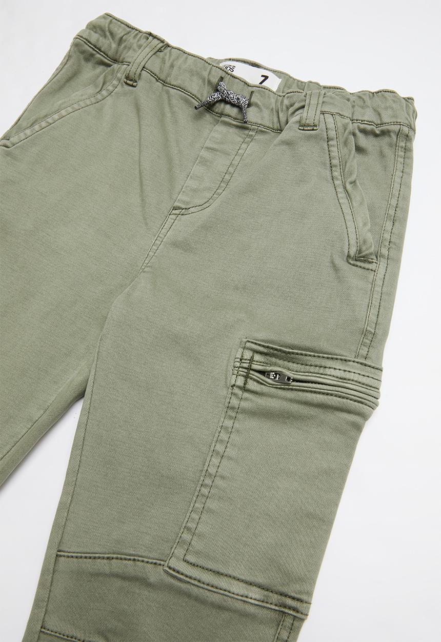 Cotton On - Commander cargo pant - silver sage