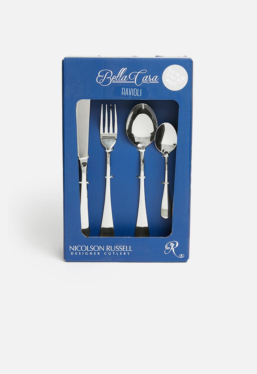 Nicolson Russell - Bella casa ravioli 24pce cutlery set - silver