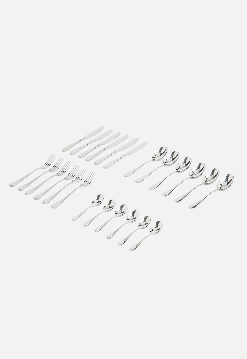 Nicolson Russell - Bella casa ravioli 24pce cutlery set - silver