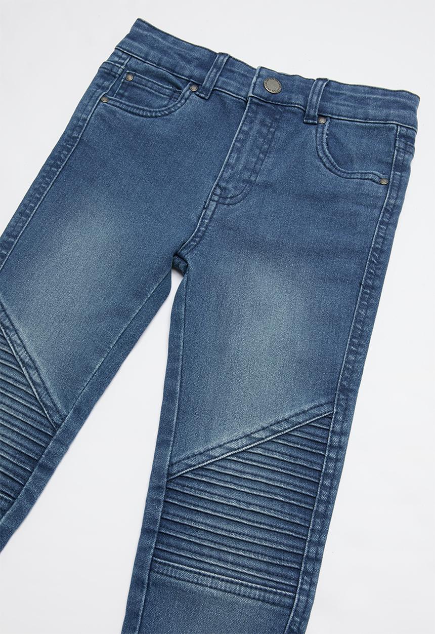 Cotton On - Carrie moto jean - blue wash