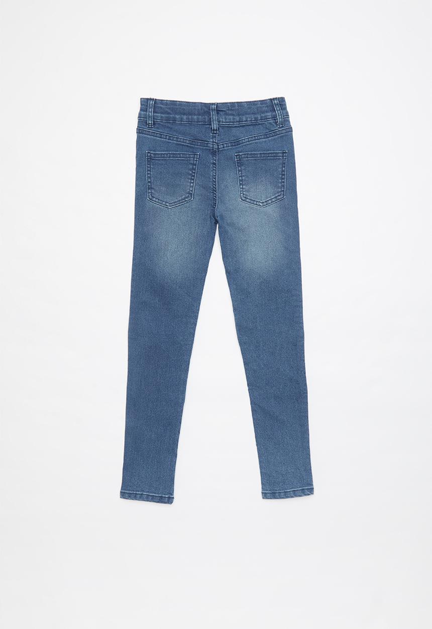 Cotton On - Carrie moto jean - blue wash