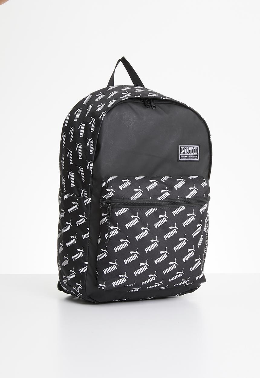 PUMA - Puma academy backpack - black & white