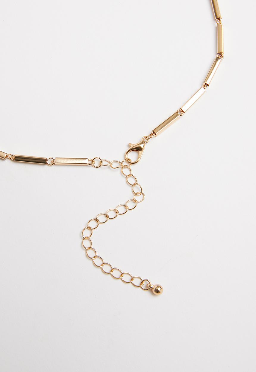 Superbalist - Gold bar necklace - gold