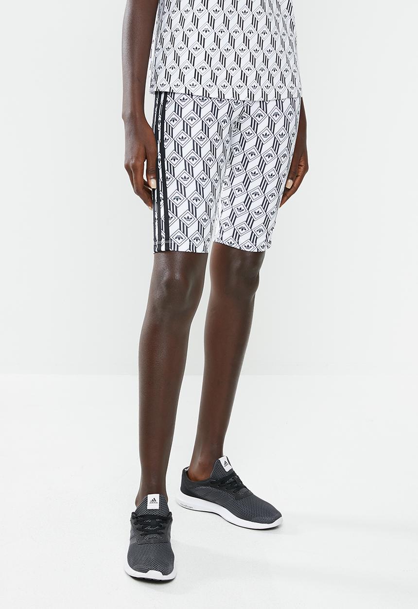 adidas Originals - Graphics cycling shorts - black & white