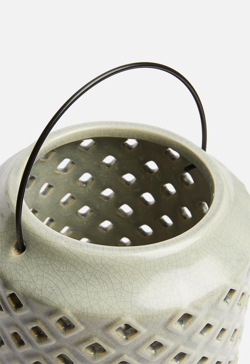 H&S - Rona lantern - grey