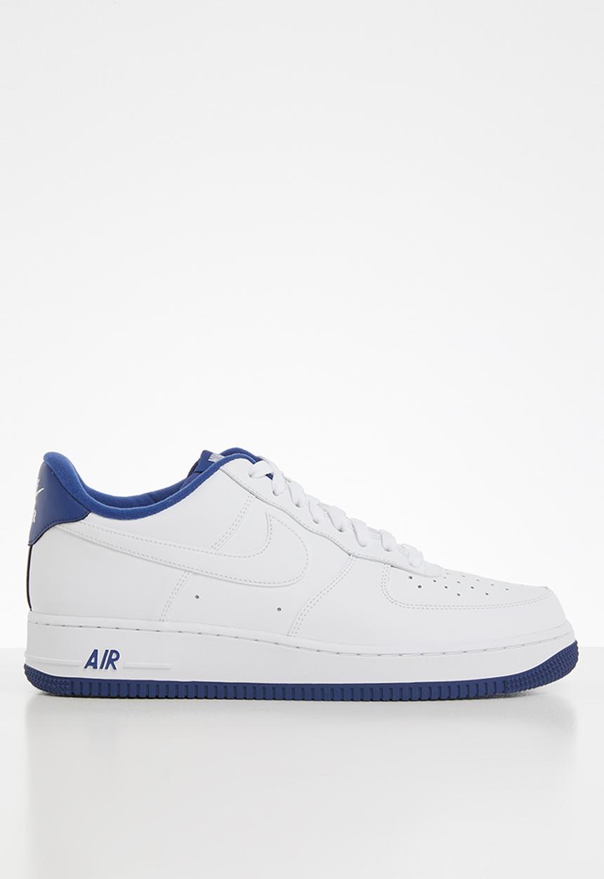 Nike - Air Force 1 '07 - white / deep royal-white