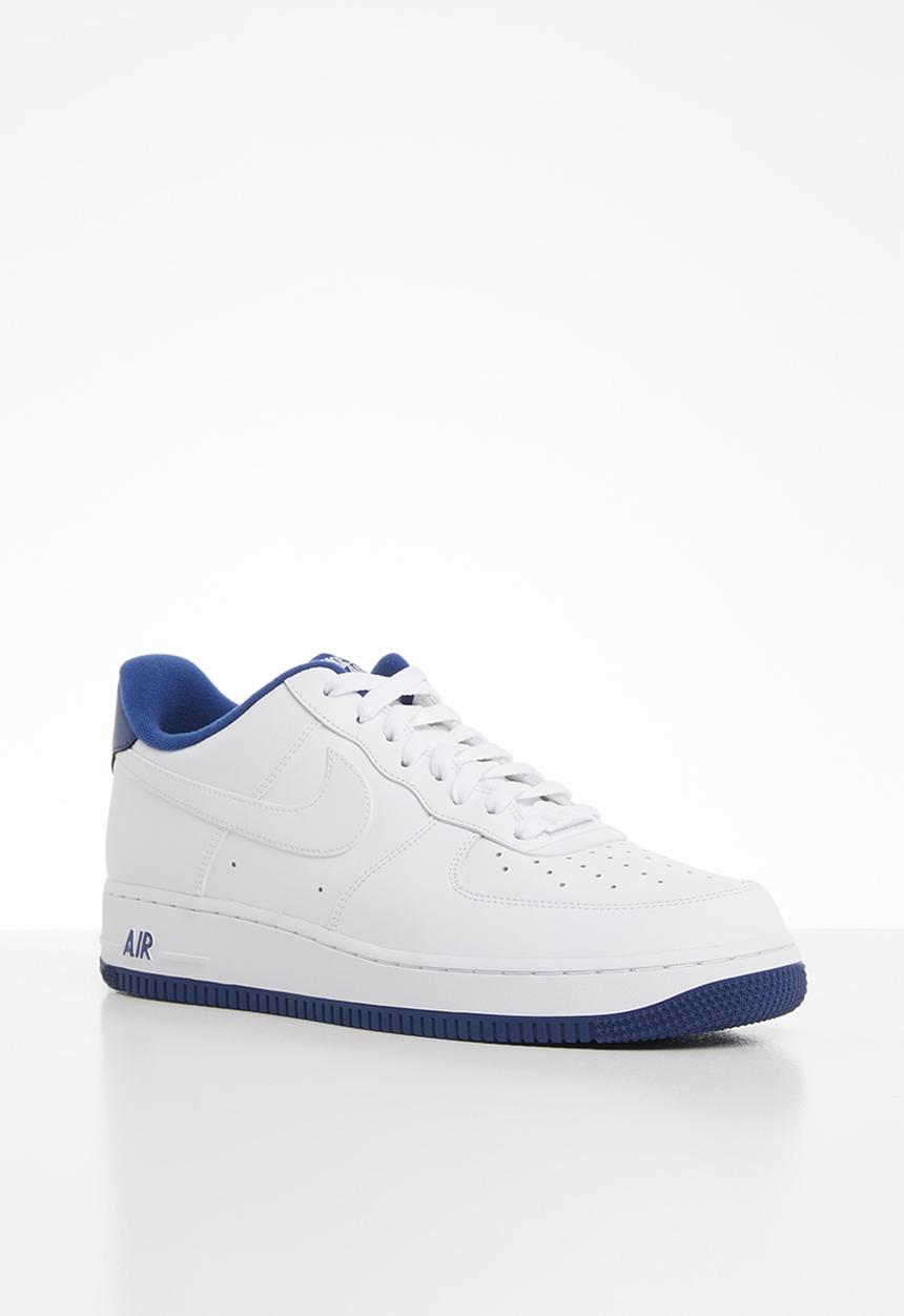 Nike - Air Force 1 '07 - white / deep royal-white