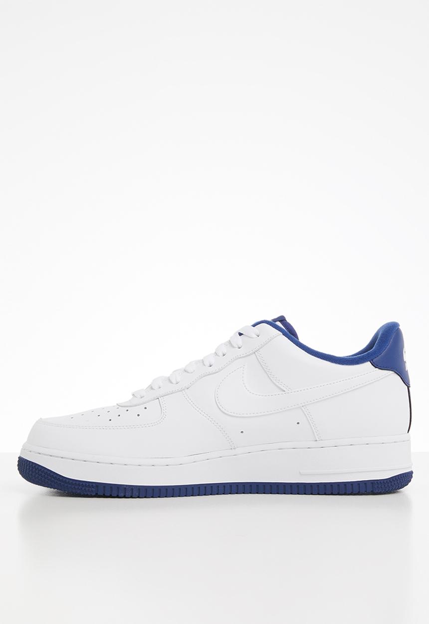 Nike - Air Force 1 '07 - white / deep royal-white