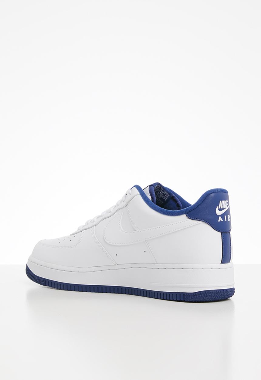 Nike - Air Force 1 '07 - white / deep royal-white