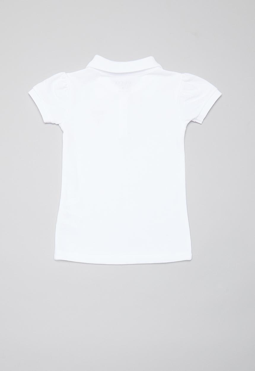 GUESS - Short sleeve classic Guess golfer - white