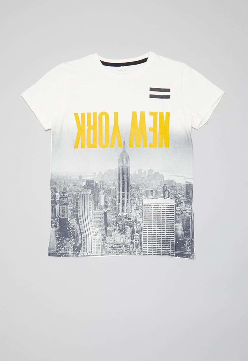 Name It - Karkon short sleeve top - off white 