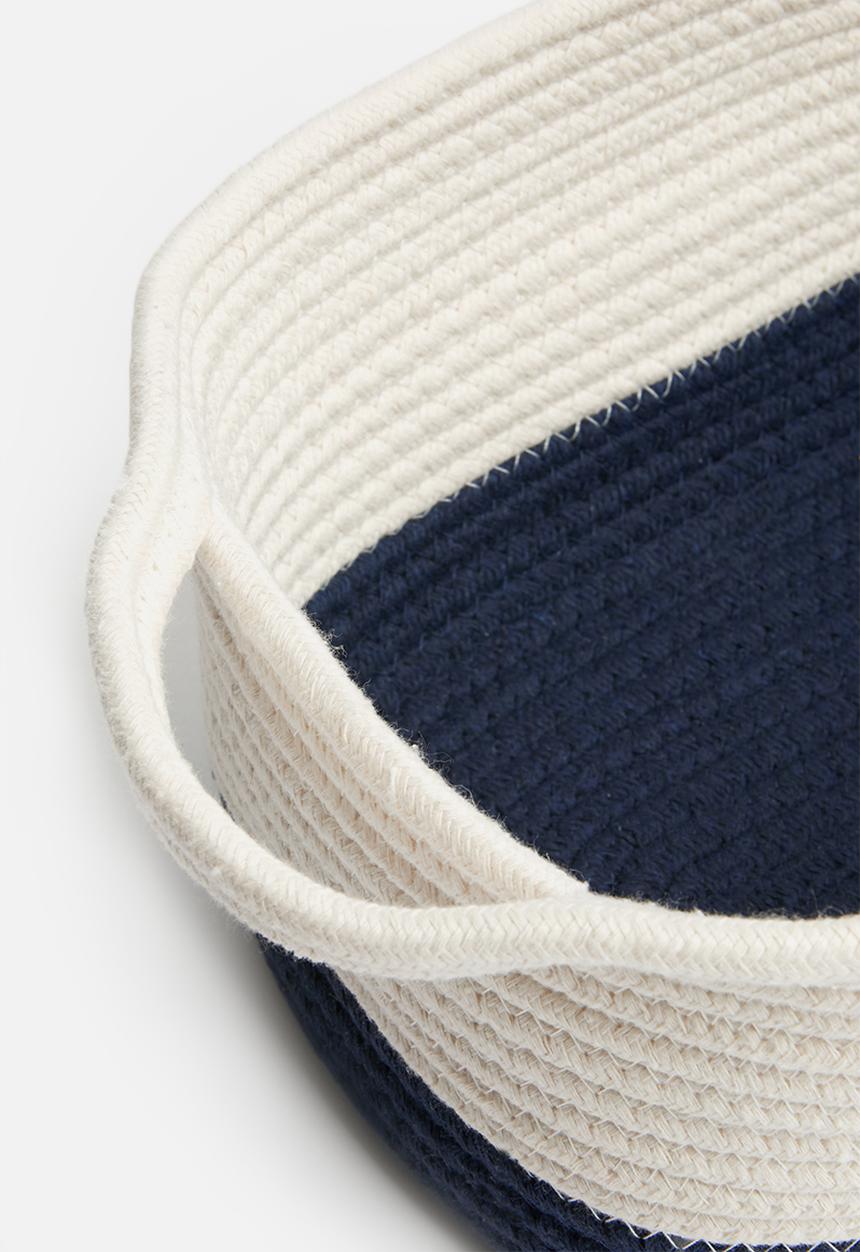 H&S - Rope storage set of 3 - navy