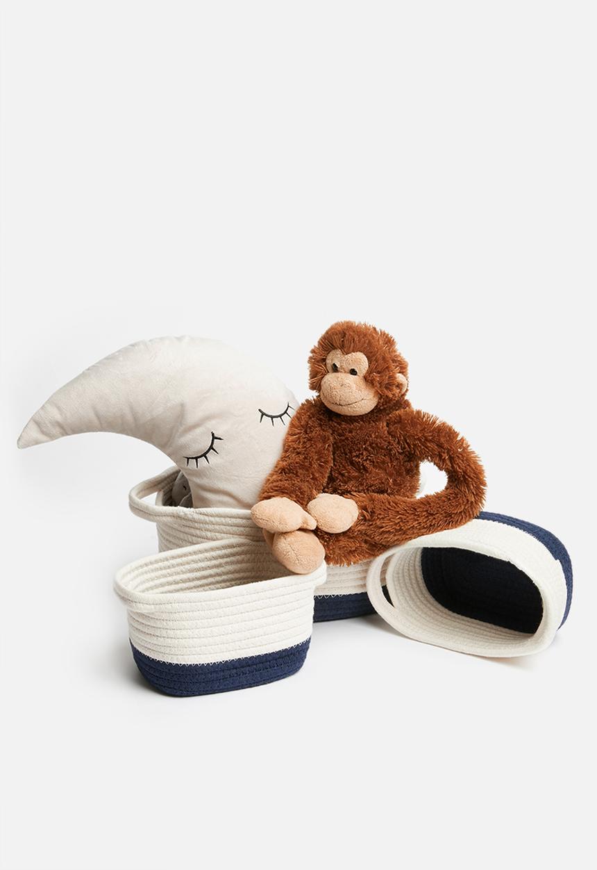 H&S - Rope storage set of 3 - navy