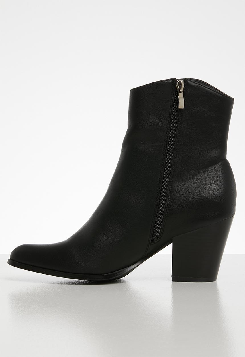Miss Black - Cowgirl boot - black