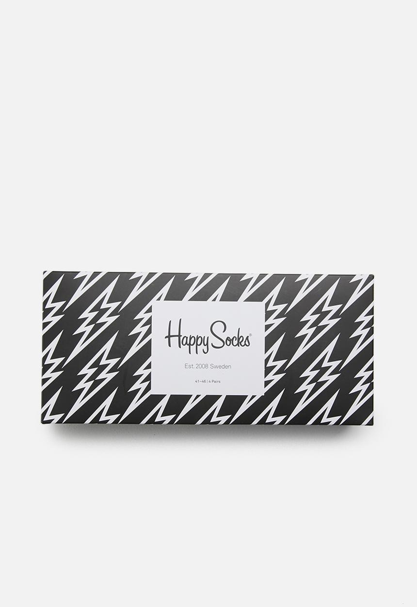 Happy Socks - Black and white gift box - black & white