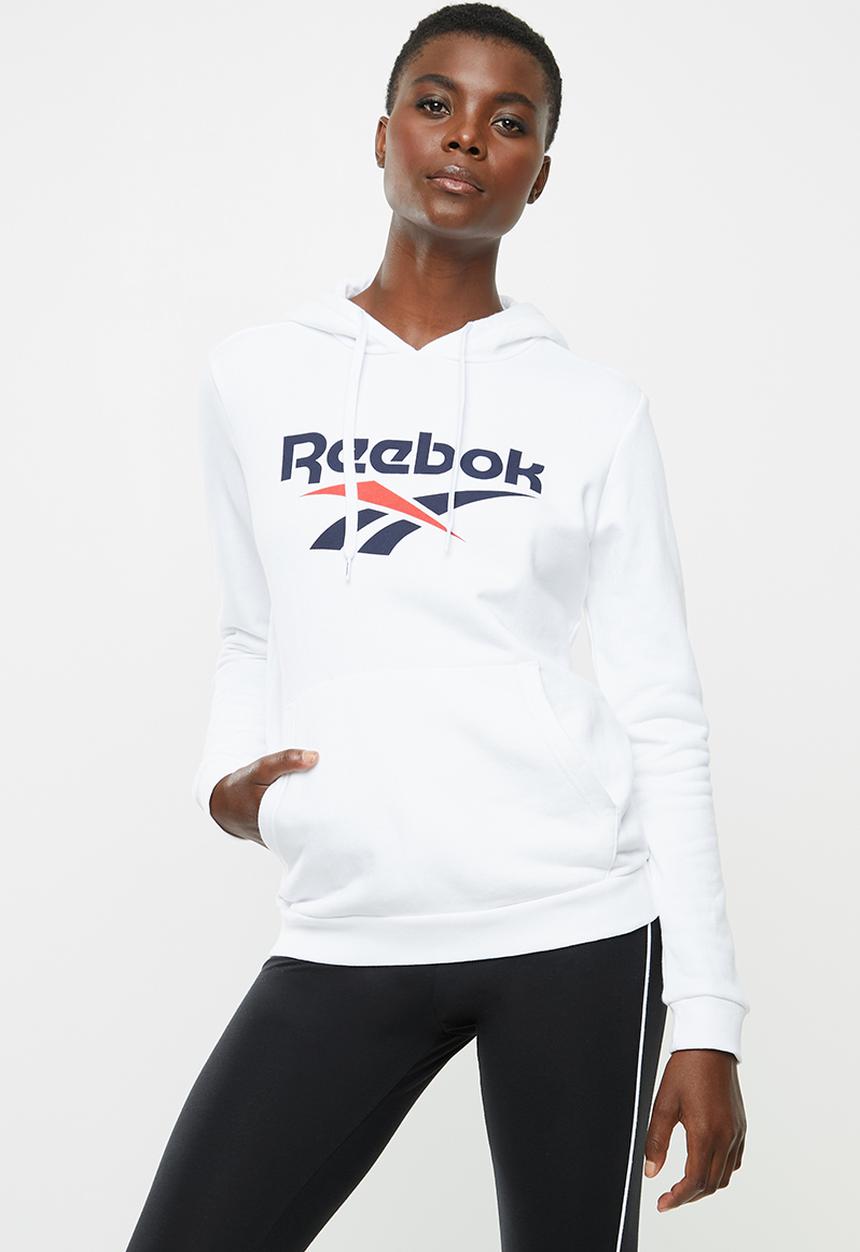 Reebok - Classic logo hoodie - white