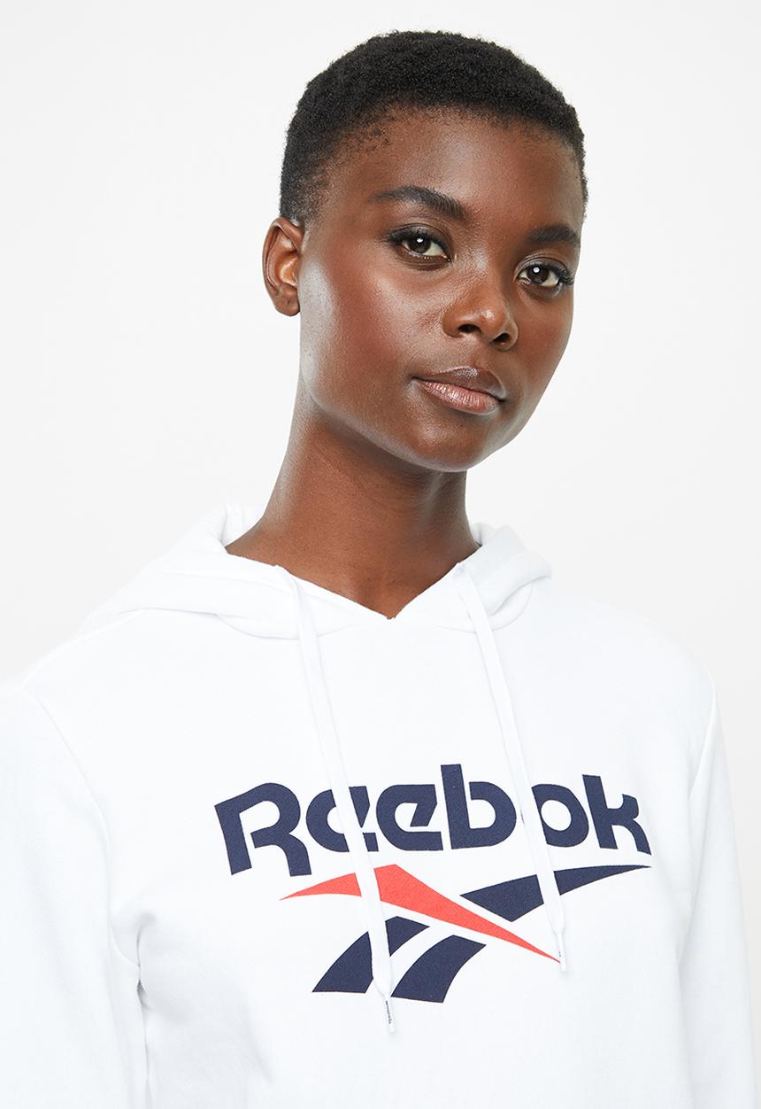 Reebok - Classic logo hoodie - white