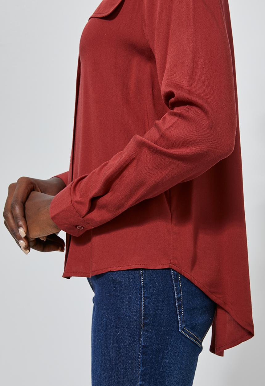 Superbalist - Utility style shirt - rust