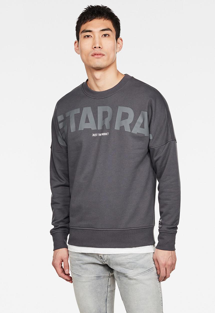G-STAR - G-star graphic sweater - grey