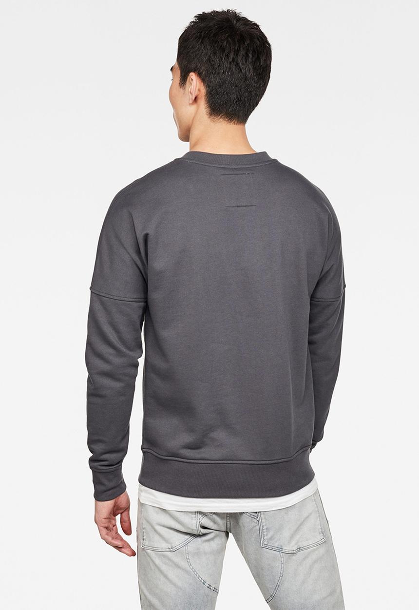 G-STAR - G-star graphic sweater - grey