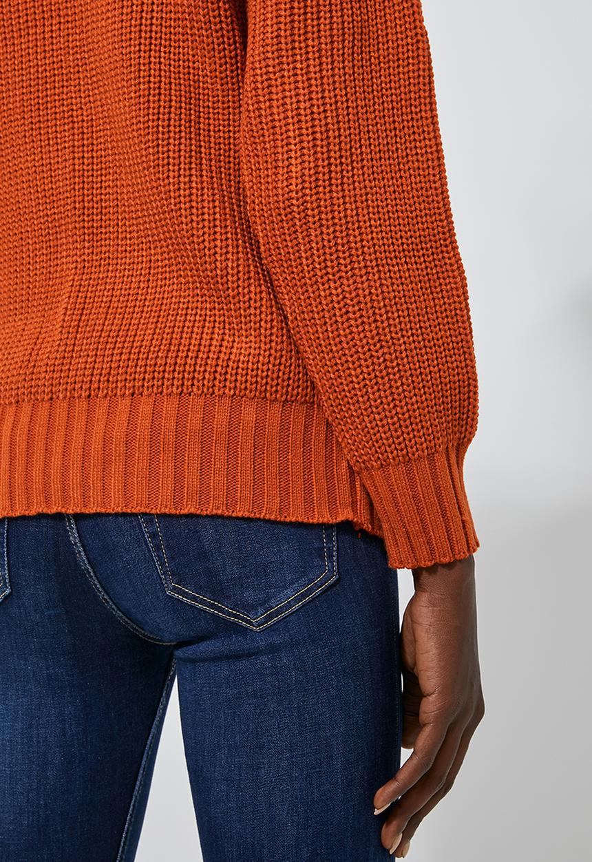 Superbalist - Cable knit jumper - orange