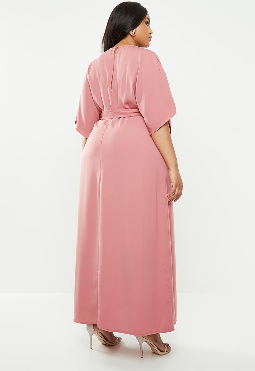 Glamorous - Kimono maxi dress - pink