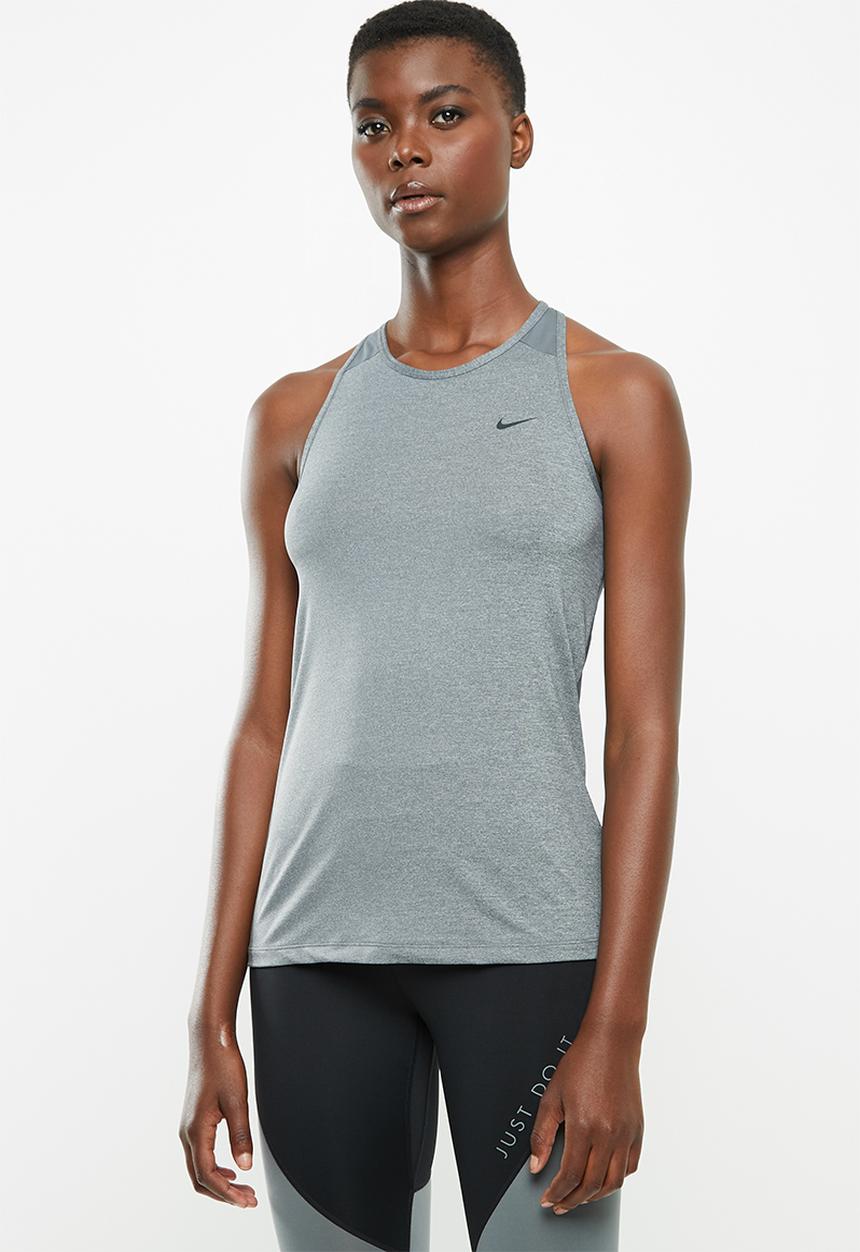 Nike - Nike essential victory tank - grey