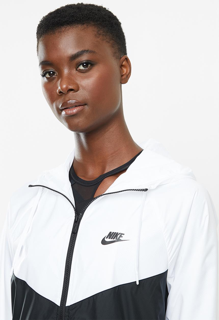 Nike - Nsw windrunner jacket - black & white