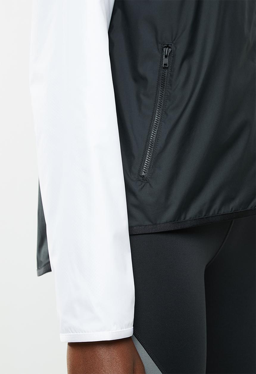 Nike - Nsw windrunner jacket - black & white