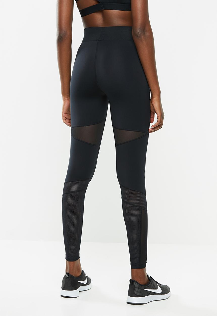 Nike - Nike performance luxe mesh tights - black