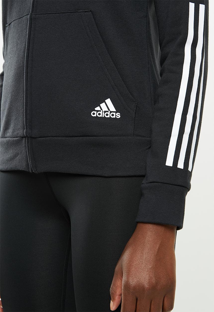 adidas Performance - Block fz hoodies - black
