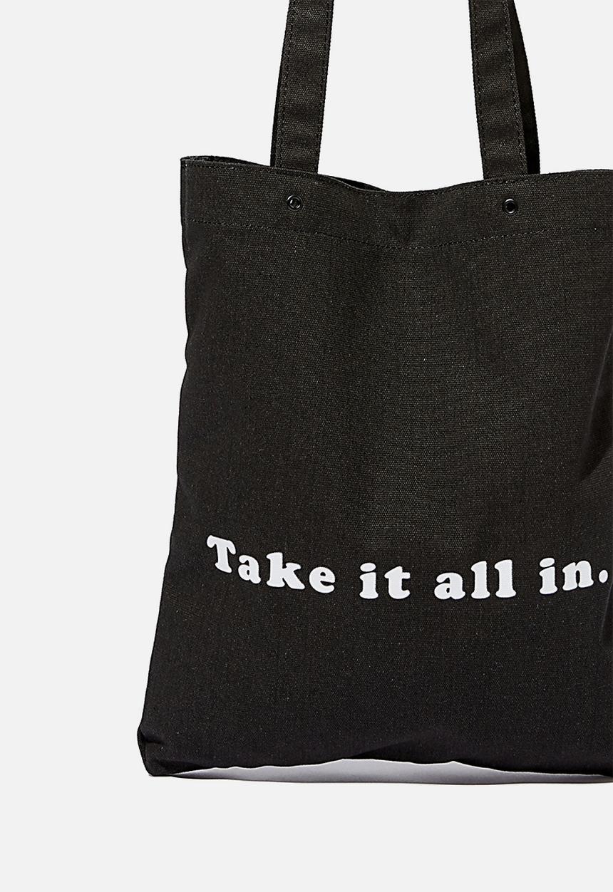 Rubi - Take it all in tote - black