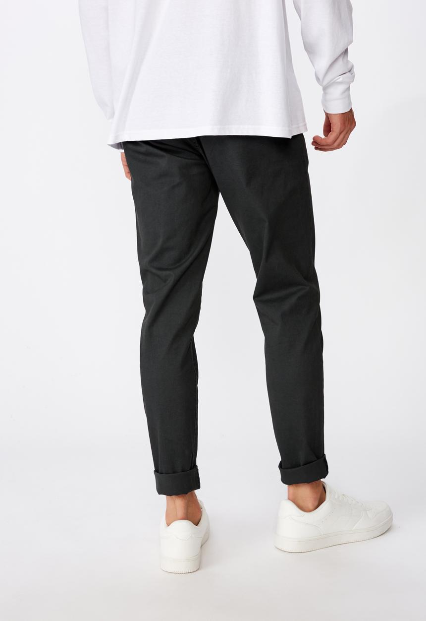 Cotton On - Skinny stretch chino - deep green