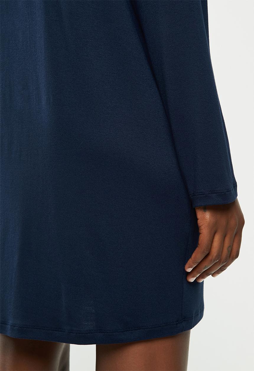 Superbalist - Maternity Long sleeve tee dress - navy