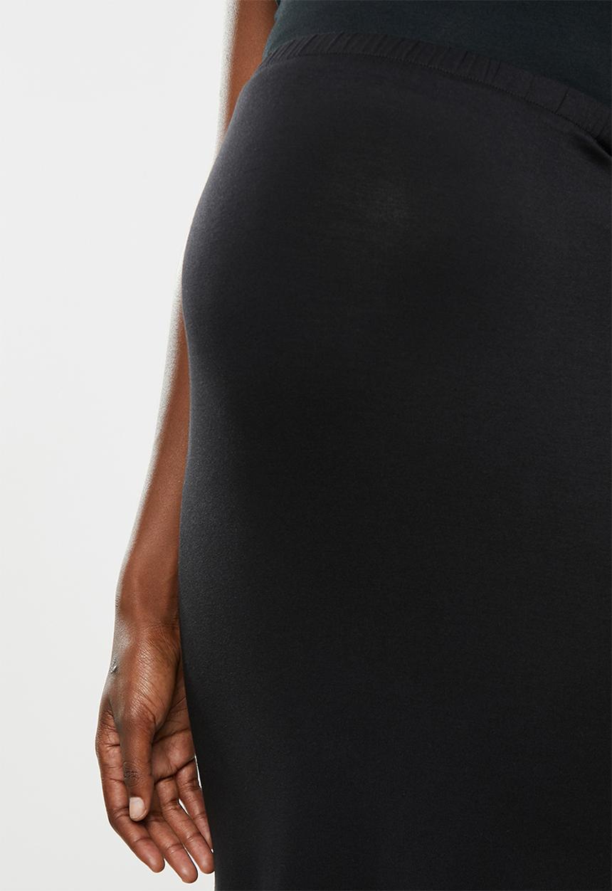 Superbalist - Maternity knit midi skirt - black