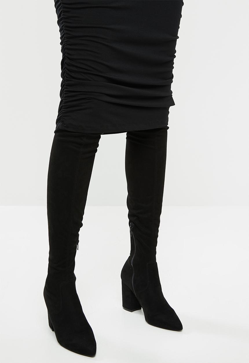 Superbalist - Ruched maternity skirt - black