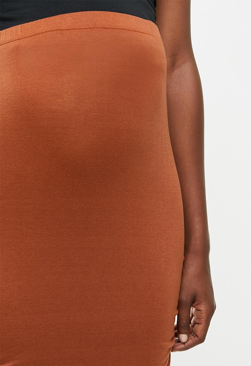 Superbalist - Ruched maternity skirt - rust
