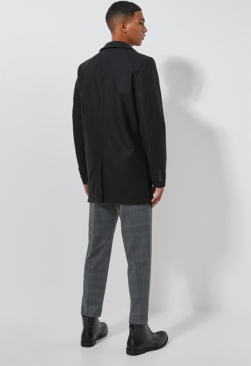 Superbalist - Smart overcoat - black
