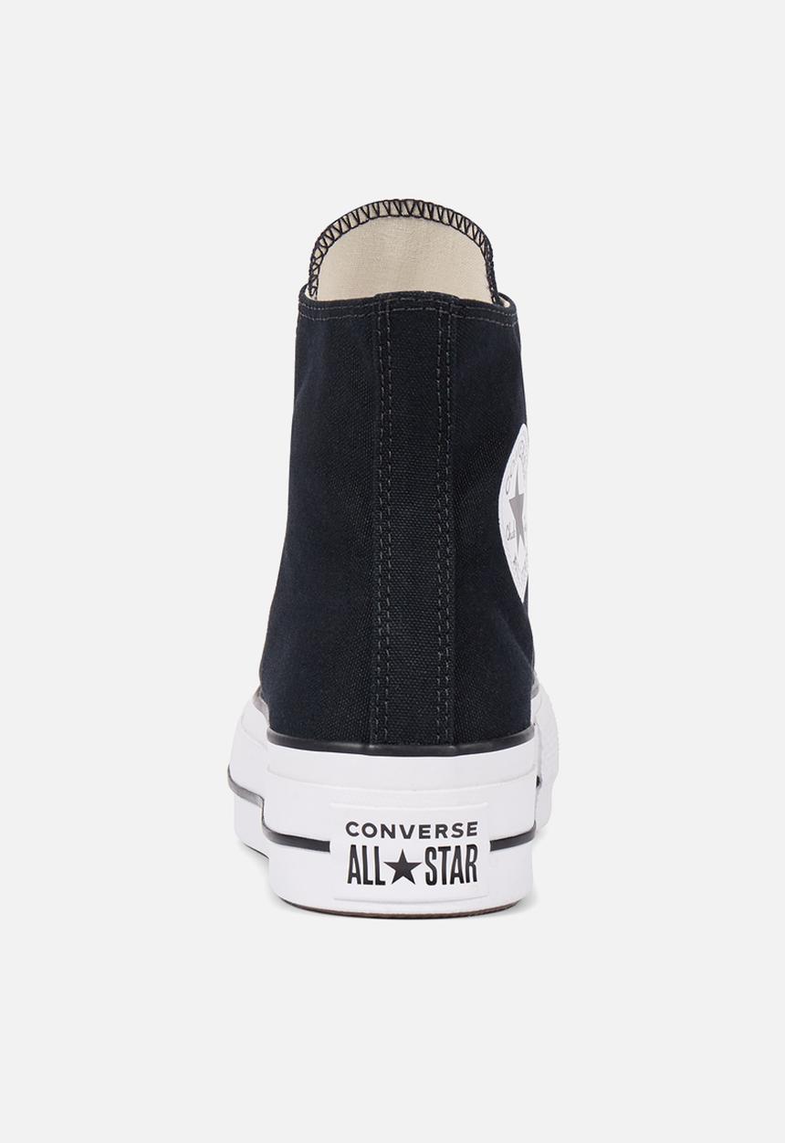 Converse - Hi Chuck Taylor All Star Lift Platform Canvas - Black/White/White